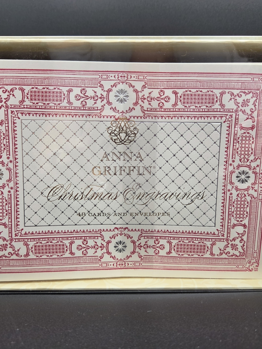 Anna Griffin Christmas Engravings 48 Cards & Envelopes Box Set